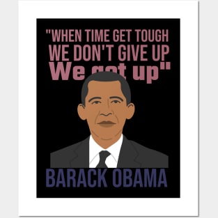 Great Obama quote Posters and Art